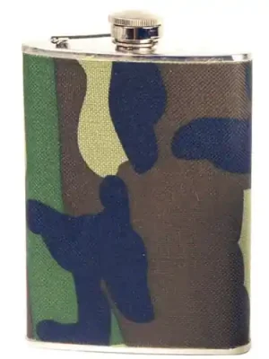 Mil-Tec placatka Woodland obsah 8oz./220 ml Akce