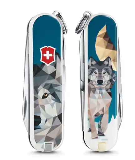 Victorinox, Classic LE 2017 The wolf is coming home , kapesní nůž Originální