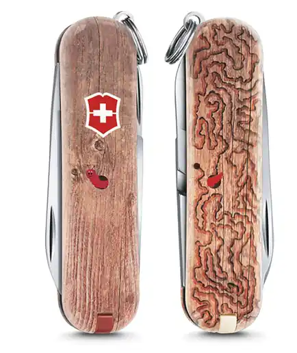 Victorinox, Classic LE 2017 Woodworm, kapesní nůž Novinka
