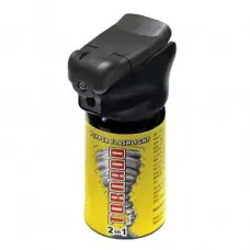 Pepřový sprej se světlem, kaser, tornado 40ml Zlevněný