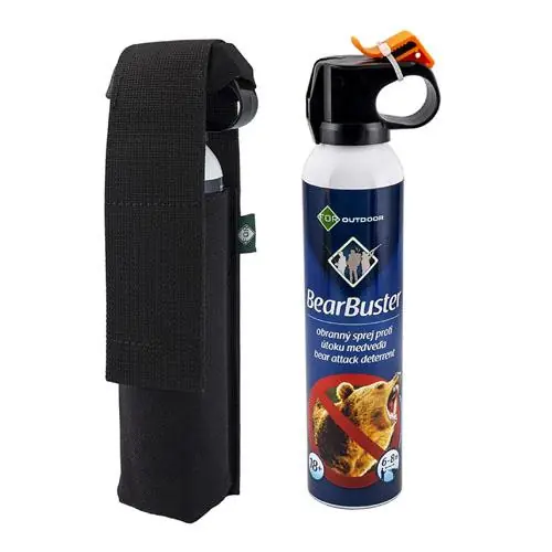 Vrácení Zdarma Pepřový sprej BearBuster 300 ml + pouzdro