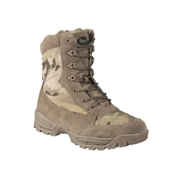 Sezónní Sleva Mil-Tec taktická obuv na zip, Multicam