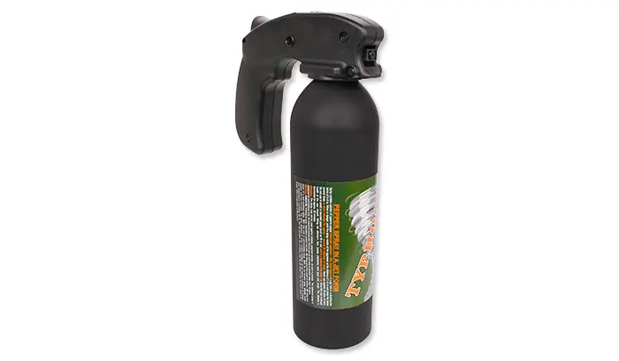Pepřový sprej, kaser typhoon jet pepper 400ml Ověřený