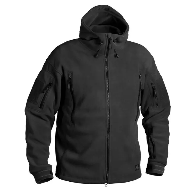 Fleece bunda Helikon Patriot, černá Novinka