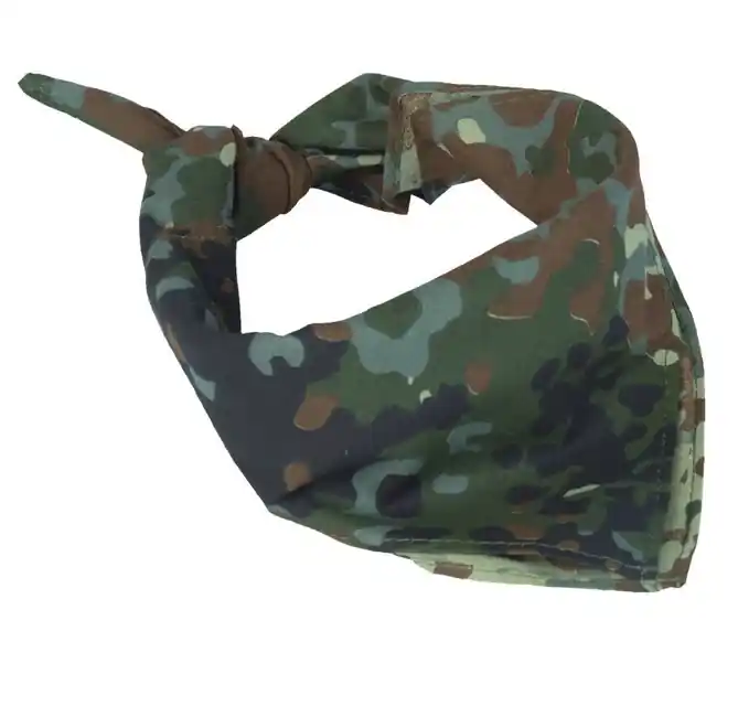 Levný Mil-tec šatka bandana, flecktarn