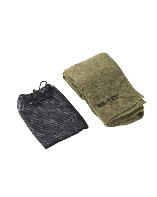 Novinka Mil-tec microfibre ručník 80x40cm, olivový
