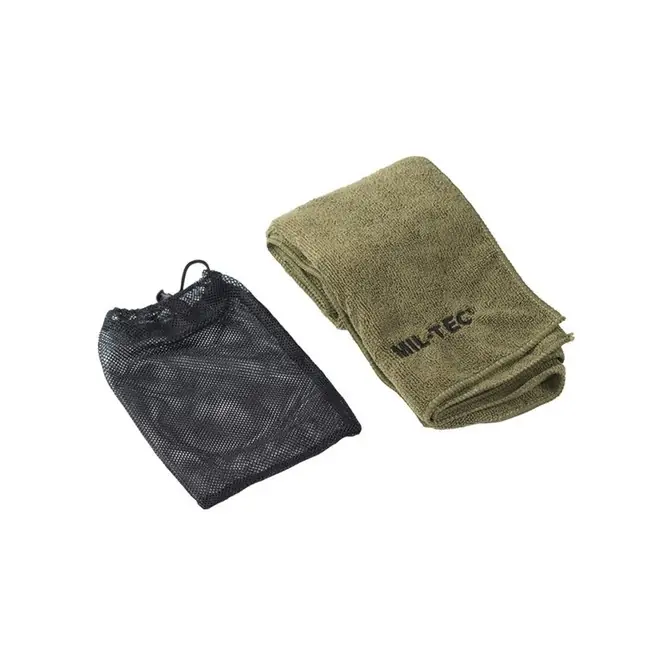 Mil-tec microfibre ručník 100x50cm, olivový Rychlé Dodání