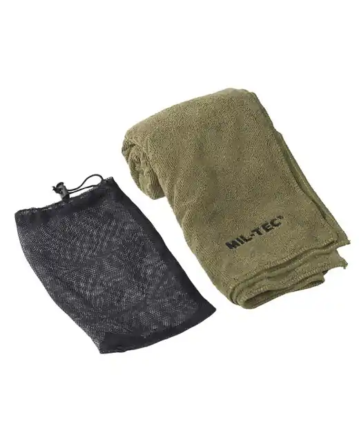 Mil-tec microfibre ručník 120x60cm, olivový Tovární Cena