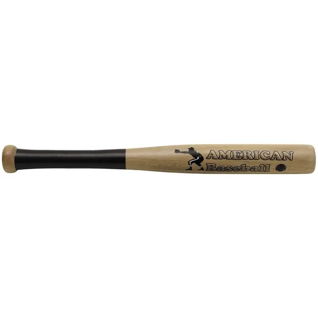 Zlevněný MFH baseball "BAT 18" pálka, natural dřevo 46 cm