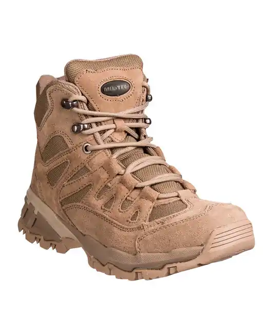 Mil-Tec SQUAD STIEFEL 5 INCH boty, coyote Značkový