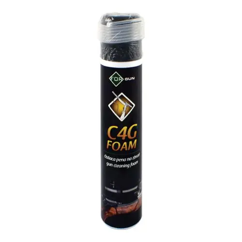 For outdoor C4G FOAM čistící pěna na zbraň s indikátorem, 200ml Akce