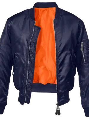 Vysoce Kvalitní Brandit MA1 bomber pilot bunda, dark navy