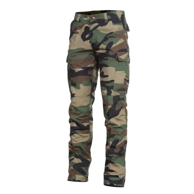 Vysoce Kvalitní Pentagon BDU kalhoty 2.0 Rip Stop, woodland
