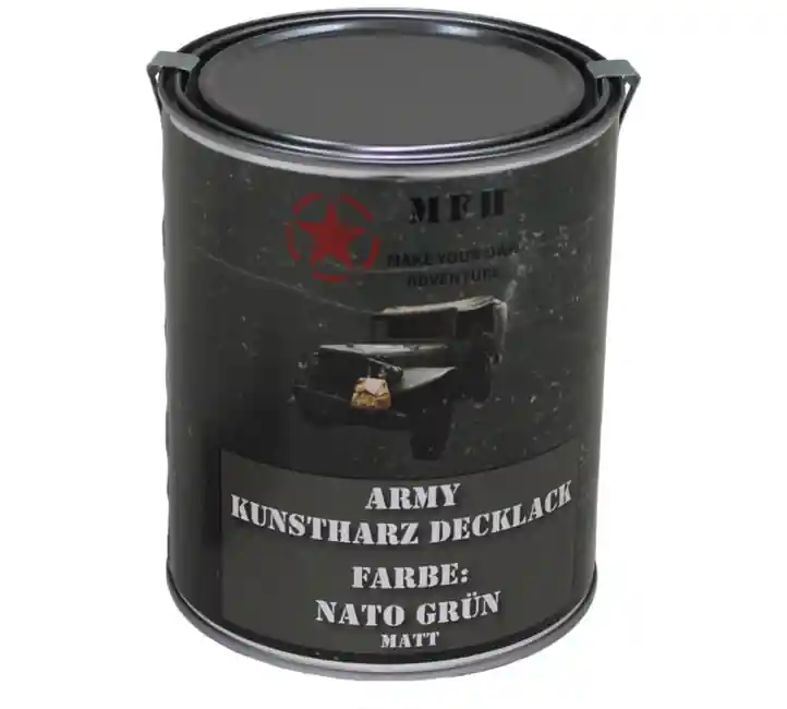 MFH army barva, Nato zelená matná, 1 litr Must-Have