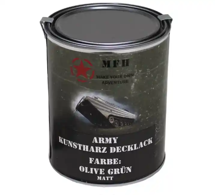 MFH army barva, oliv drab matná, 1 litr Aktuální