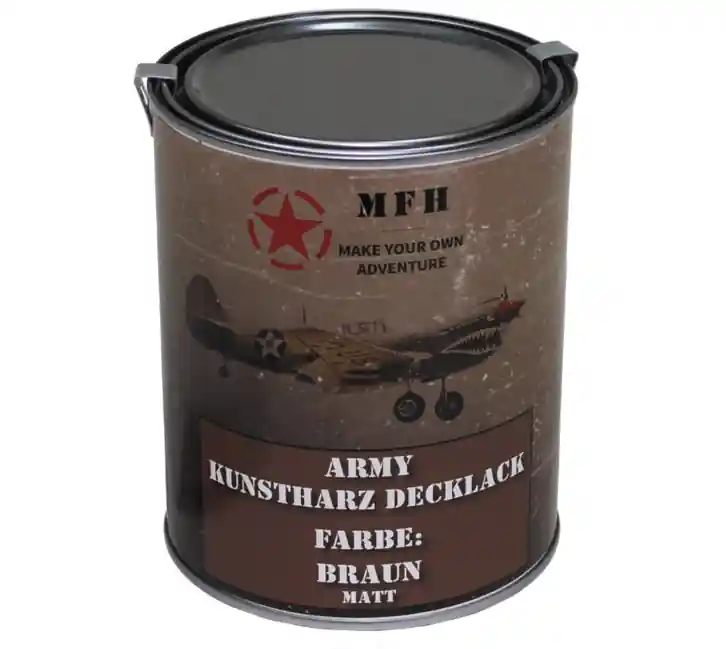 Ihned K Objednání MFH army barva, hnědá matná, 1 litr