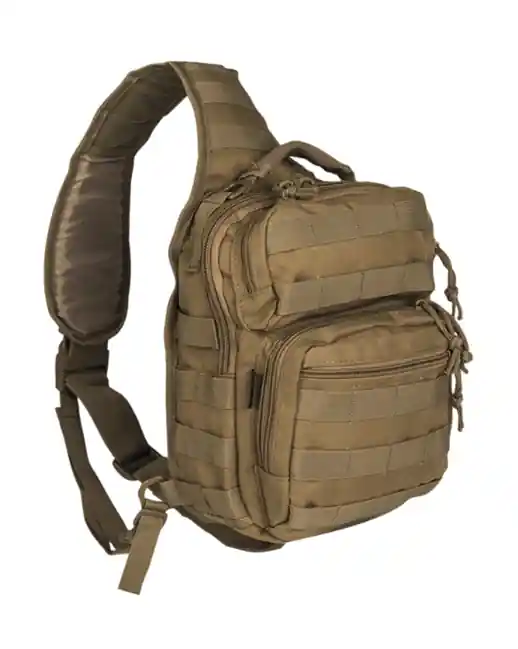 Mil-tec Assault small batoh jednopopruhový, coyote 10L Výhodná Nabídka