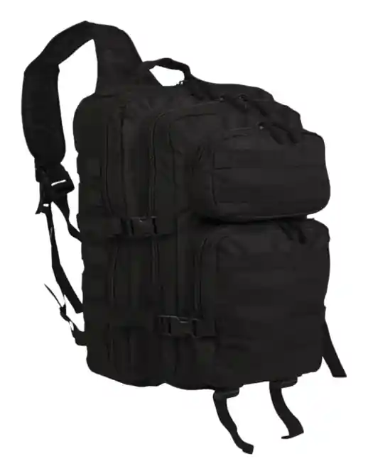 Mil-tec Assault large batoh jednopopruhový, černý 29L Levný
