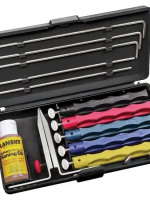 Jen Po Omezenou Doba Lansky brusná sada Deluxe Knife Sharpening System, 5ks