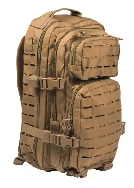 Vysoce Kvalitní Mil-Tec batoh US Assault Small Laser Cut, coyote, 20L