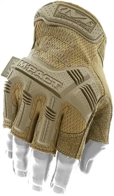 Mechanix M-Pact rukavice protinárazové coyote bez prstů Akční Nabídka