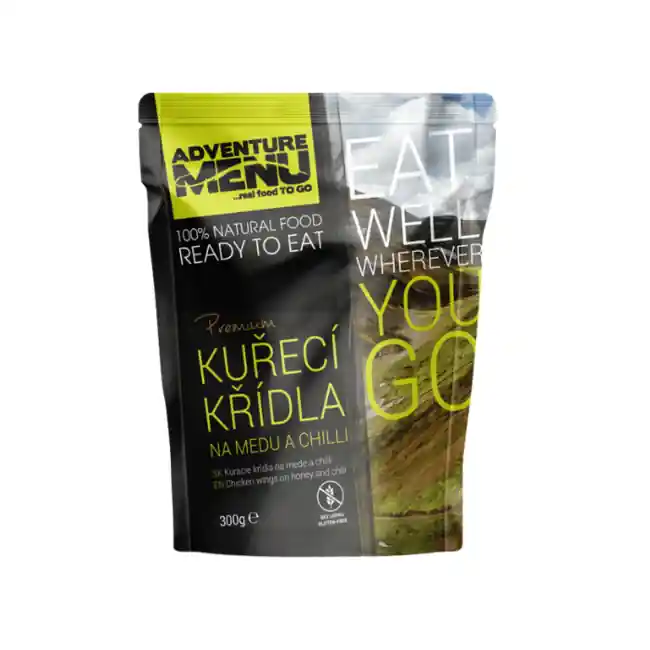 Víkendová Akce Adventure Menu Kuřecí křídla na medu a chilli 300g