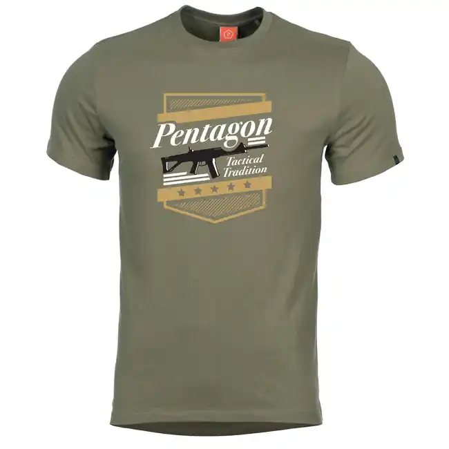 Pentagon A.C.R. tričko, olivové Nejlepší Volba