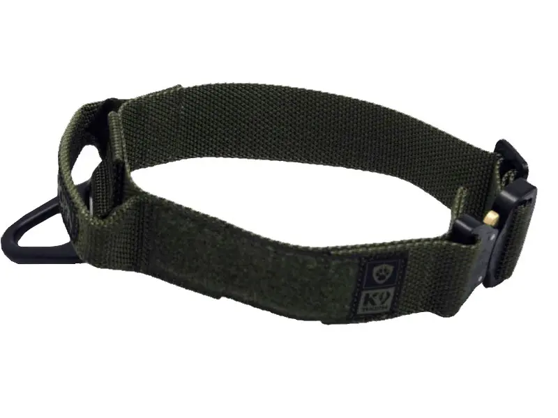 K9 Thorn obojek Bravo s přezkou cobra, černý Výprodej
