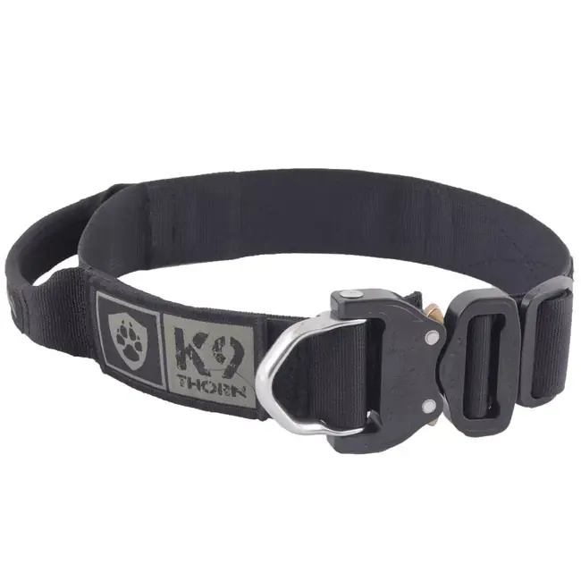 Sleva K9 Thorn Obojek s rukojetí Cobra-Echo 38mm, černý