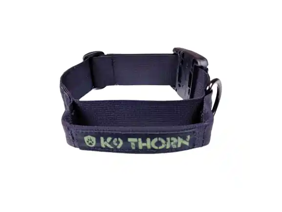 K9 Thorn obojek s přezkou ITW Nexus a madlem, černý Odeslání Ihned