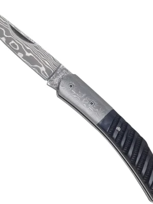 Haller damaškový zavírací nůž, buffalohorn Speciální Cena