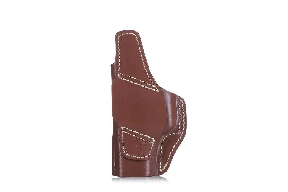 Falco multifit IWB/OWB kožené opaskové pouzdro na zbraň se sponou, sub-compact Novinka