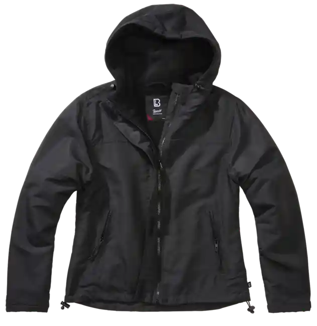 Omezená Nabídka Brandit Windbreaker Frontzip dámská větrovka, černá