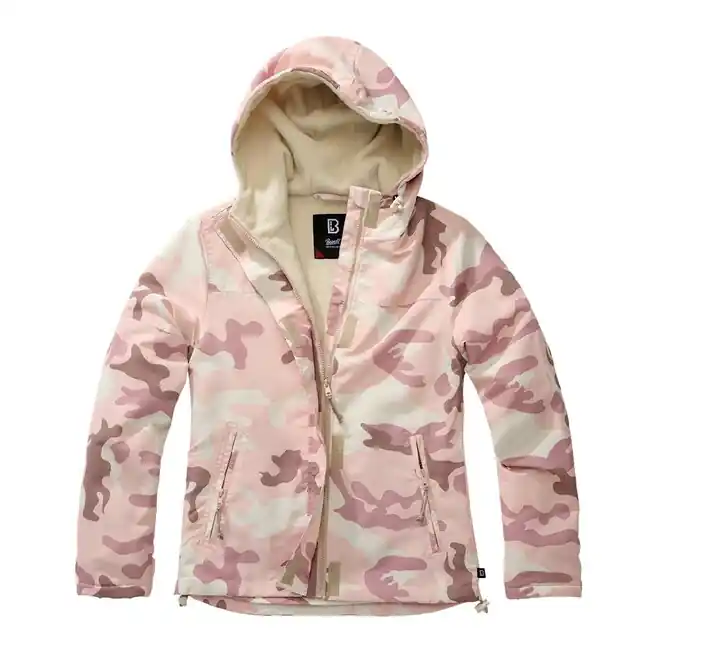 Brandit Windbreaker Frontzip dámská větrovka, candy camo Levný
