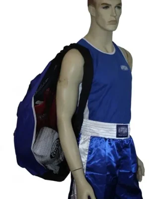 Přímo Od Výrobce Katsudo síťový větrací vak M, modrý 62l
