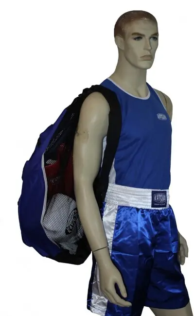 Přímo Od Výrobce Katsudo síťový větrací vak M, modrý 62l