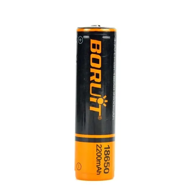 Boruit nabíjecí baterie 18650 2200 mAh, Li-Ion Odeslání Ihned