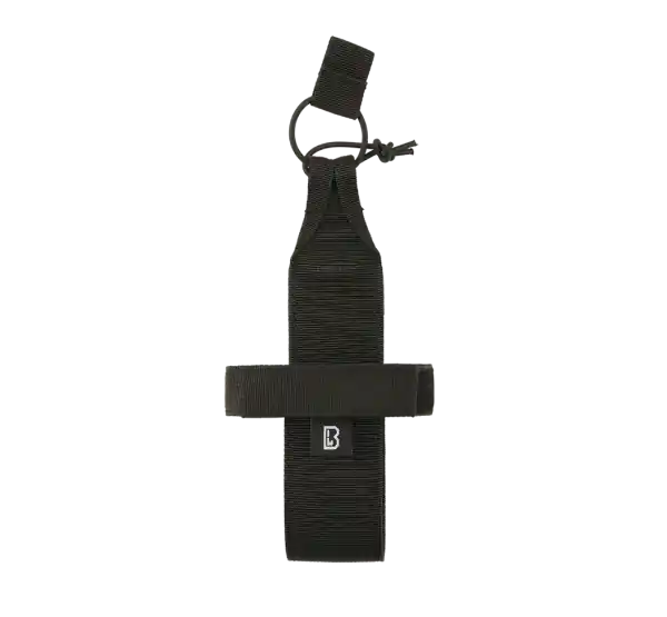 Brandit Flex Medium Molle obal na láhev, černá Výprodej
