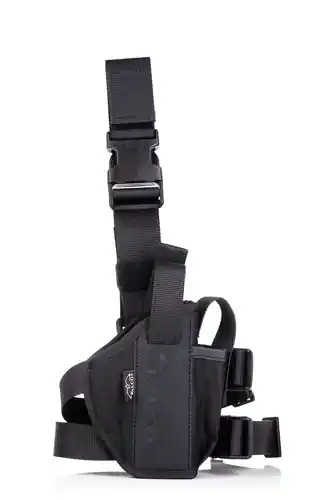 Falco Swanson stehenní pouzdro se zásobníkem Glock 17, černé pravé Speciální Cena