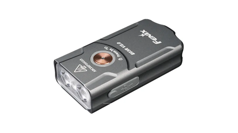 Poslední Šance Nabíjecí baterka Fenix E03R V2.0 - šedá