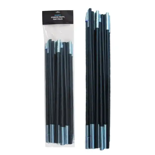 Vysoce Kvalitní Husky Stanové laminátové pruty Pruty BIZON 4 Classic 4, černá