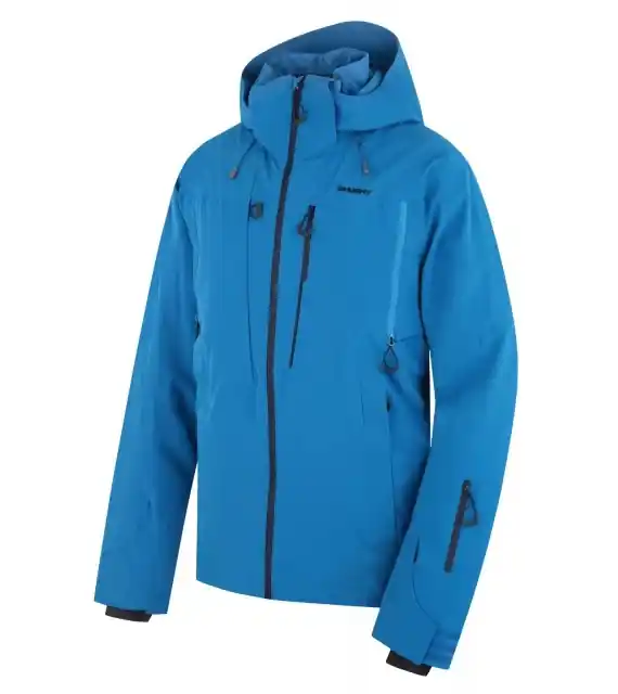 Poslední Šance Husky Pánská lyžařská bunda Montry blue