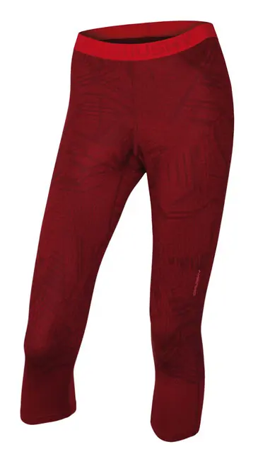Husky Termoprádlo Winter Active Dámské 3/4 kalhoty tm. cihlová Výprodej