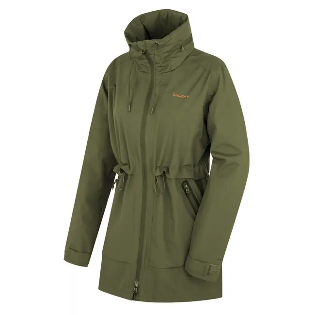 Husky Dámský hardshellový kabát Nevr dark khaki Koupit Online