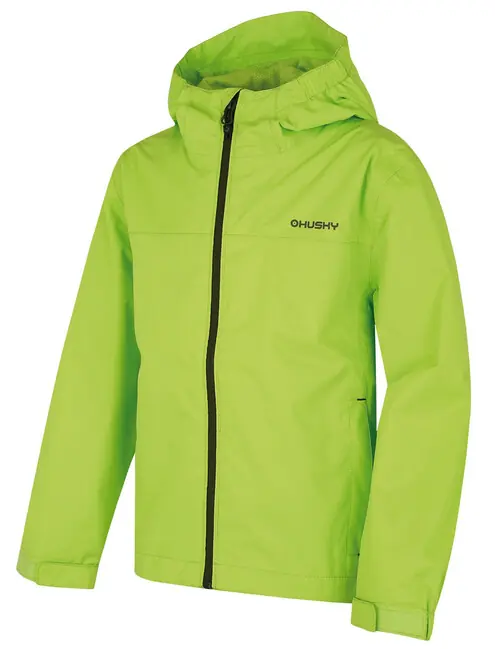 Novinka Husky Dětská outdoorová bunda Zunat K bright green