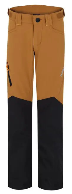 Cenový Hit Husky Dětské outdoorové kalhoty Krony K hořčice
