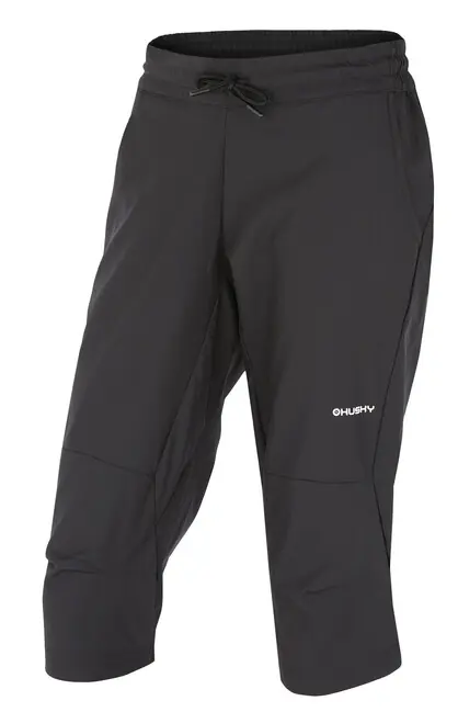 Dámské outdoorové 3/4 kalhoty Husky Speedy Black Tovární Cena