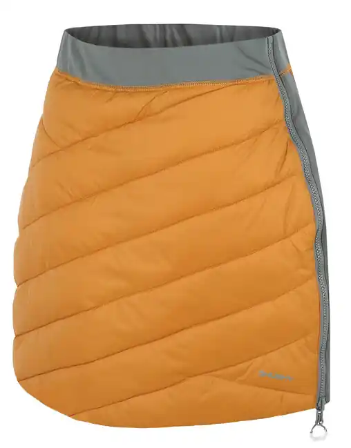 Husky Dámská oboustranná zimní sukně Freez mustard / dark grey green Expresní Doručení