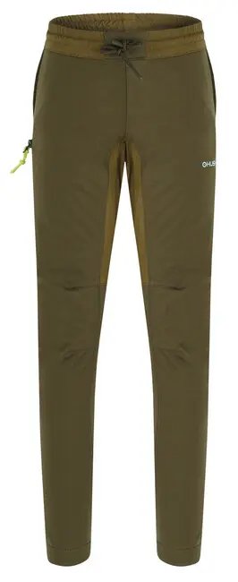 Hit Sezóny Husky Dětské softshellové kalhoty Klassum K dark khaki