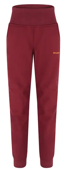 Husky Dětské softshellové kalhoty Kanto K burgundy Sezónní Sleva